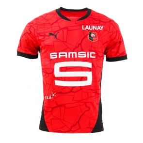 Billiga Stade Rennais Amine Gouiri #10 Hemmatröja 2024-25 Kortärmad